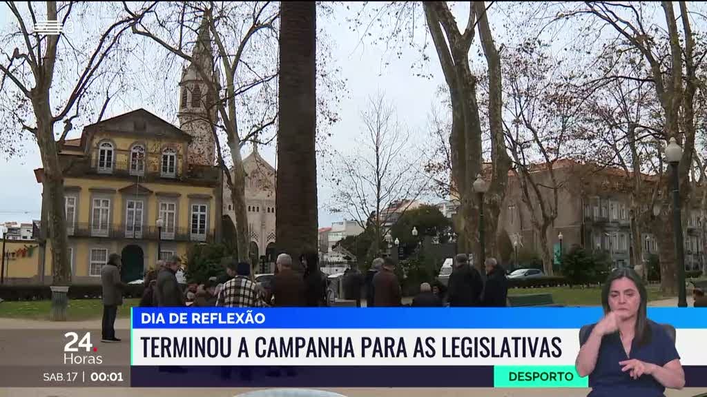 00h Terminou a campanha. Dia de reflexão