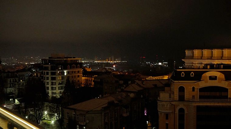 1h Kiev foi esta madrugada alvo de ataques