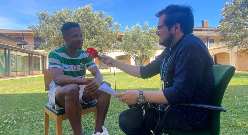 Entrevista Antena 1. Catamo escolhe golo de Quaresma ao Gil Vicente como momento do bicampeonato