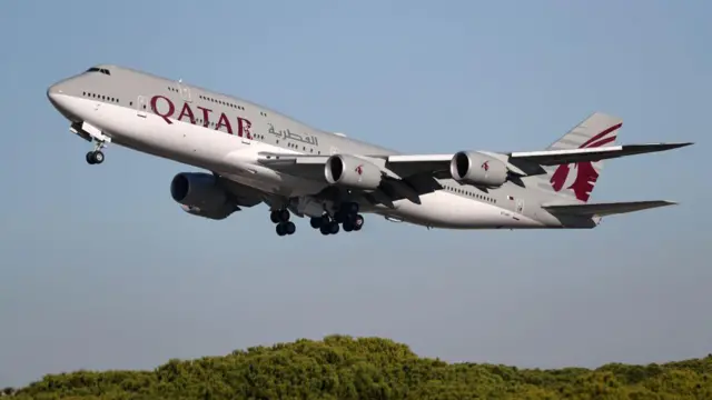 Trump já aceitou de presente o Boeing 747 do reino do Catar Trump já aceitou de presente o Boeing 747 do reino do Catar